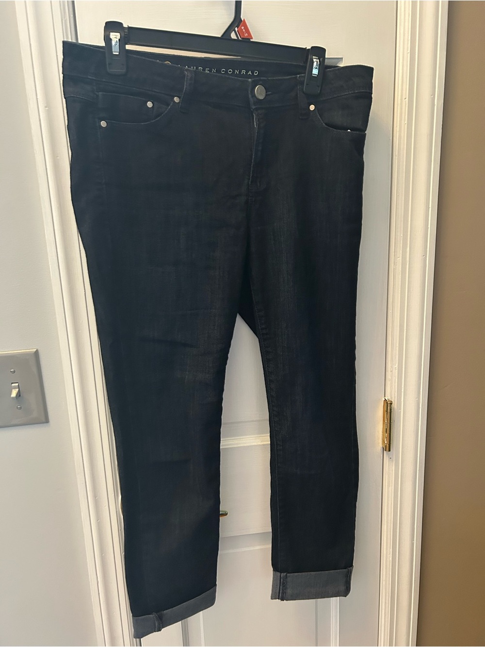 LC Lauren Conrad Black Relaxed Men's Jeans